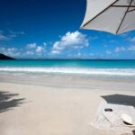 This is idyllic SAVANNAH BAY BEACH, Virgin Gorda, located just a 2-minute paddle by kayak from A Dream Come True Villa. Often you’ll be the only ones on this beach!