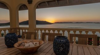 Sunrise from the balcony